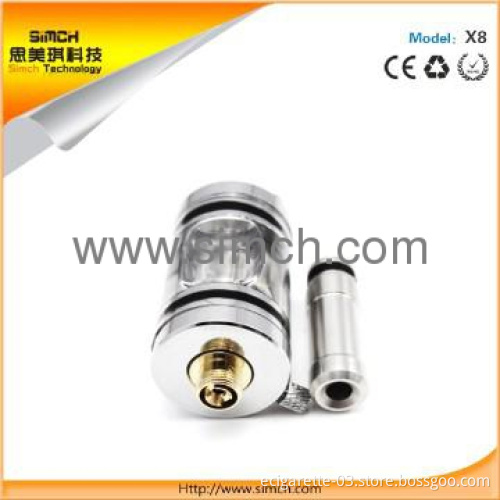 elettronica new product kts ecigarette with X8 atomizer in Italy